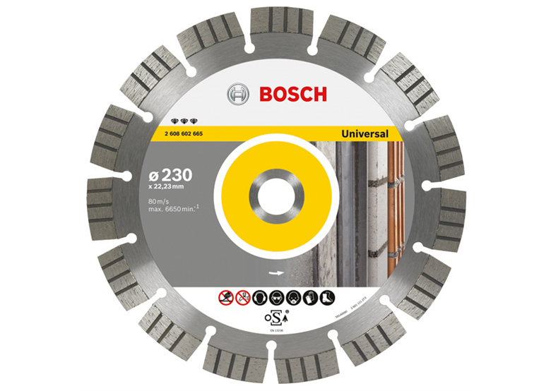 Diamanttrennscheibe Best for UNIVERSAL 230 Bosch 2608602665