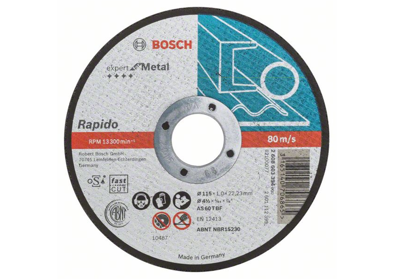 Trennscheibe gerade Expert for Metal - Rapido Bosch 2608603394