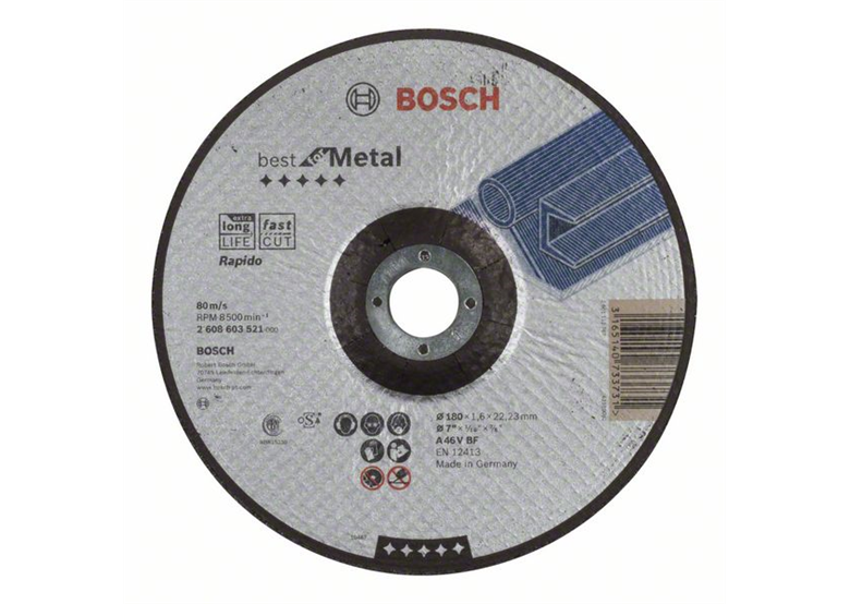 Trennscheibe gekröpft Best for Metal - Rapido Bosch 2608603521