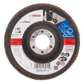 Fächerschleifscheibe X571, Best for Metal Bosch 2608605451