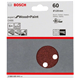 Schleifblatt 125 mm, 60, 5er-Pack Bosch 2608605641