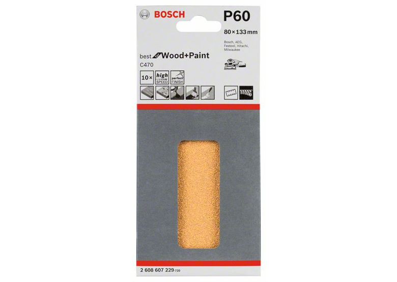 Schleifblatt C470, 10er-Pack Bosch 2608607229