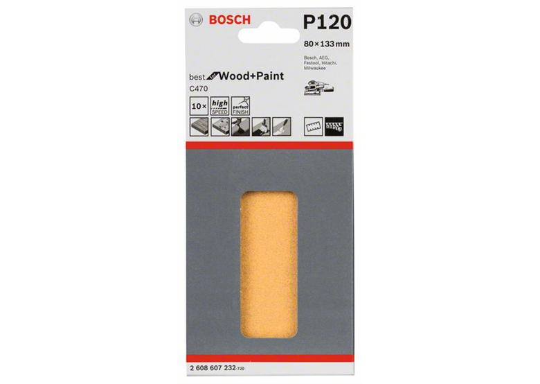Schleifblatt C470, 10er-Pack Bosch 2608607232