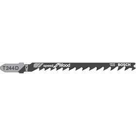 Klinge für Schweifsägen Speed for Wood T 244 D Bosch 2608637881