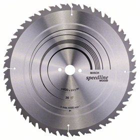 Kreissägeblatt Speedline Wood 400x30mm T36 Bosch 2608640684