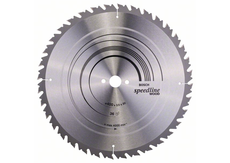 Kreissägeblatt Speedline Wood 400x30mm T36 Bosch 2608640684