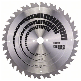 Kreissägeblatt Construct Wood 350x30mm T24 Bosch 2608640702