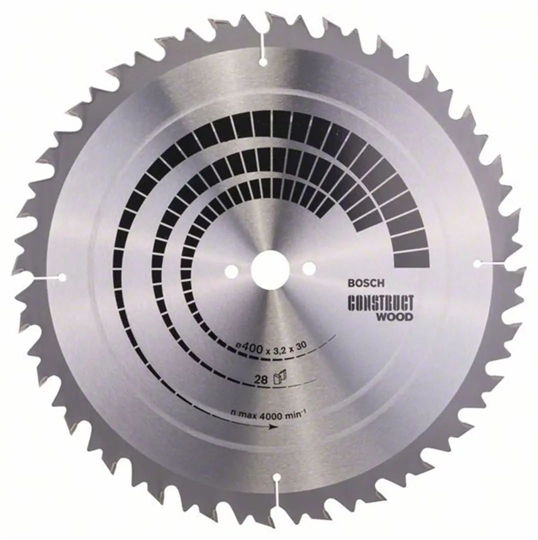 Kreissägeblatt Construct Wood 400x30mm T28 Bosch 2608640703