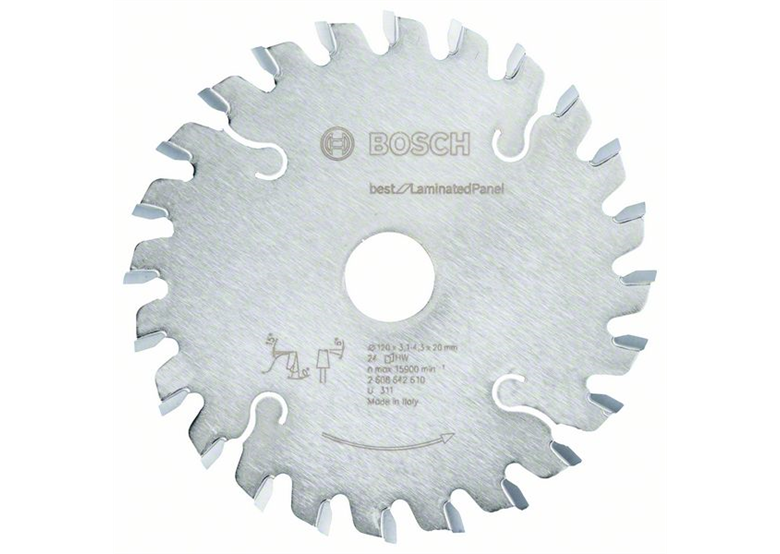 Konisches Vorritzblatt Best for Laminated Panel 120x20mm T24 Bosch 2608642610