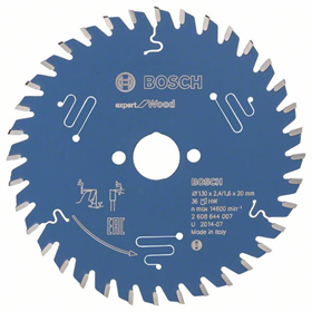 Kreissägeblatt Expert for Wood 130x20mm T36 Bosch 2608644007