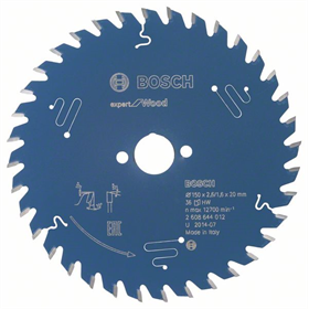 Kreissägeblatt Expert for Wood 150x20mm T36 Bosch 2608644012