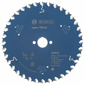 Kreissägeblatt Expert for Wood 160x20mm T36 Bosch 2608644014