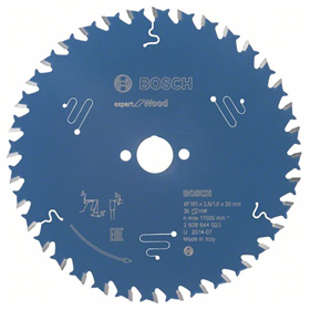 Kreissägeblatt Expert for Wood 165x20mm T36 Bosch 2608644023