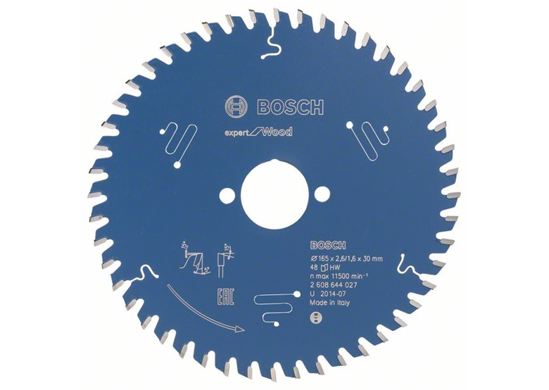 Kreissägeblatt Expert for Wood 165x30mm T48 Bosch 2608644027