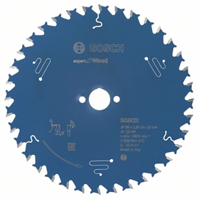 Kreissägeblatt Expert for Wood 180x20mm T36 Bosch 2608644030
