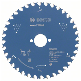 Kreissägeblatt Expert for Wood 180x30mm T36 Bosch 2608644033