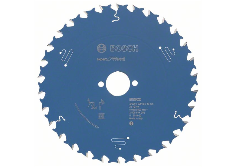 Kreissägeblatt Expert for Wood 200x30mm T30 Bosch 2608644052