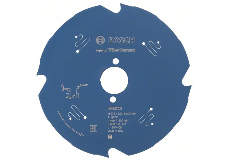 Kreissägeblatt Expert for Fiber Cement 170x30mm T4 Bosch 2608644123