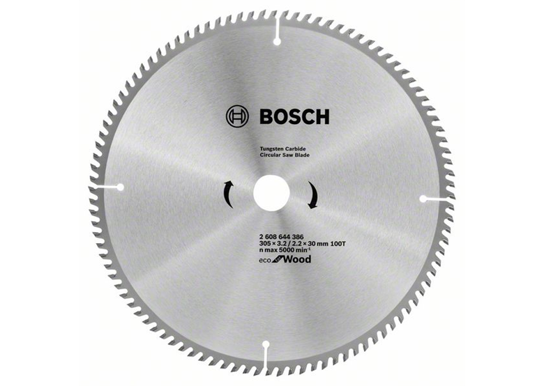Sägeblatt ECO Optiline Wood 305x30mm T100 Bosch 2608644386