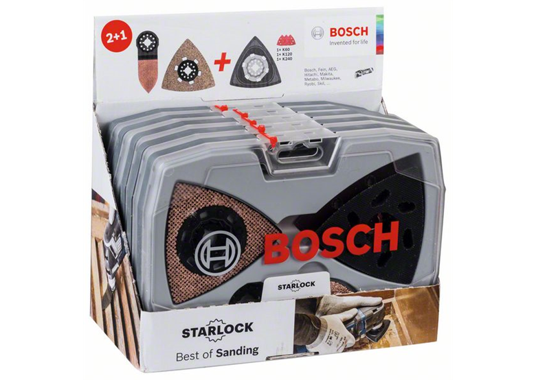 Starlock 6-teiliges Schleifpapier Best of Sanding Set Bosch 2608664133