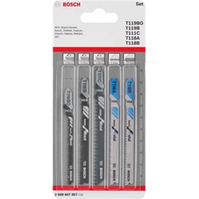 Stichsägeblätter-Set Wood and Metal Basic, 5-tlg. Bosch 2608667857