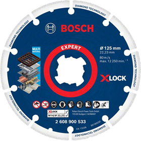 Trennscheibe X-LOCK 125x22,23mm Bosch 2608900533