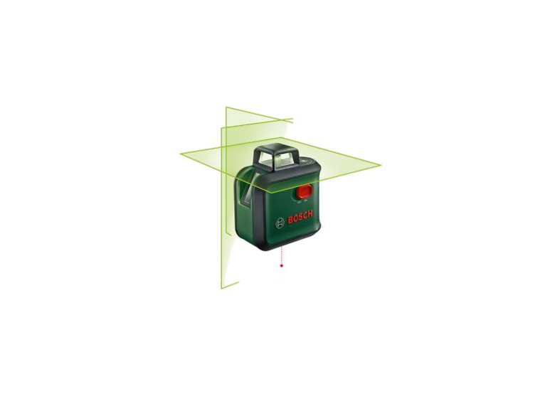 Kreuzlinienlaser mit Stativ Bosch AdvancedLevel 360