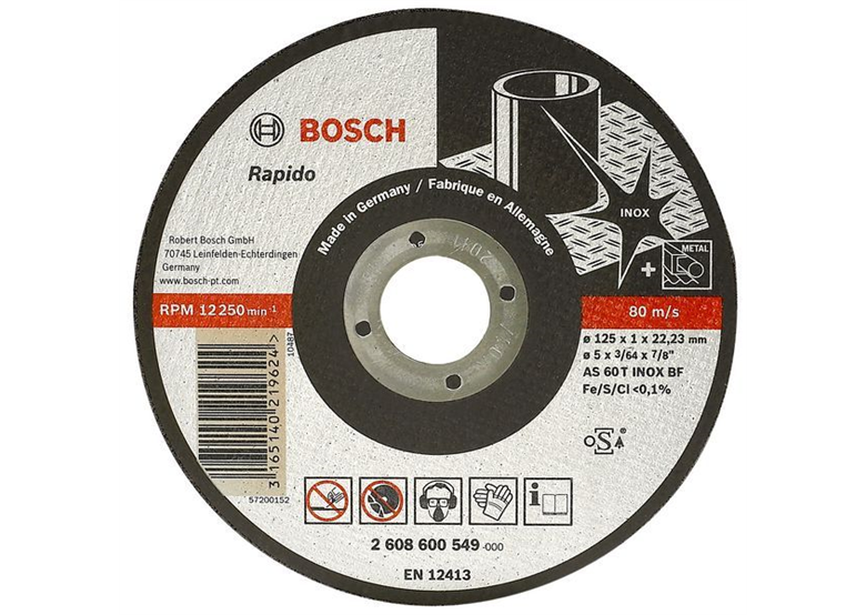 Trennscheibe gerade-INOX-Rapido Standard Bosch AS 60 T INOX BF
