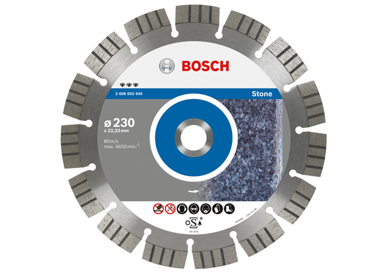 Diamanttrennscheibe  115mm Bosch Best for Stone