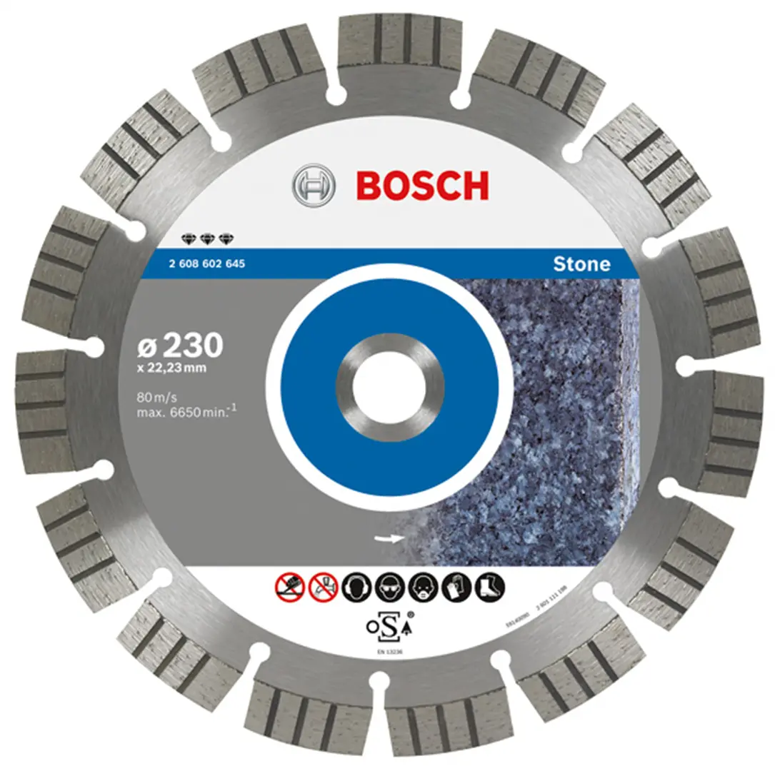Diamanttrennscheibe  125mm Bosch Best for Stone