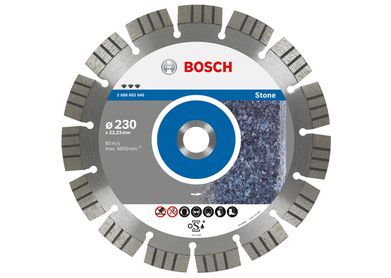 Diamanttrennscheibe  125mm Bosch Best for Stone