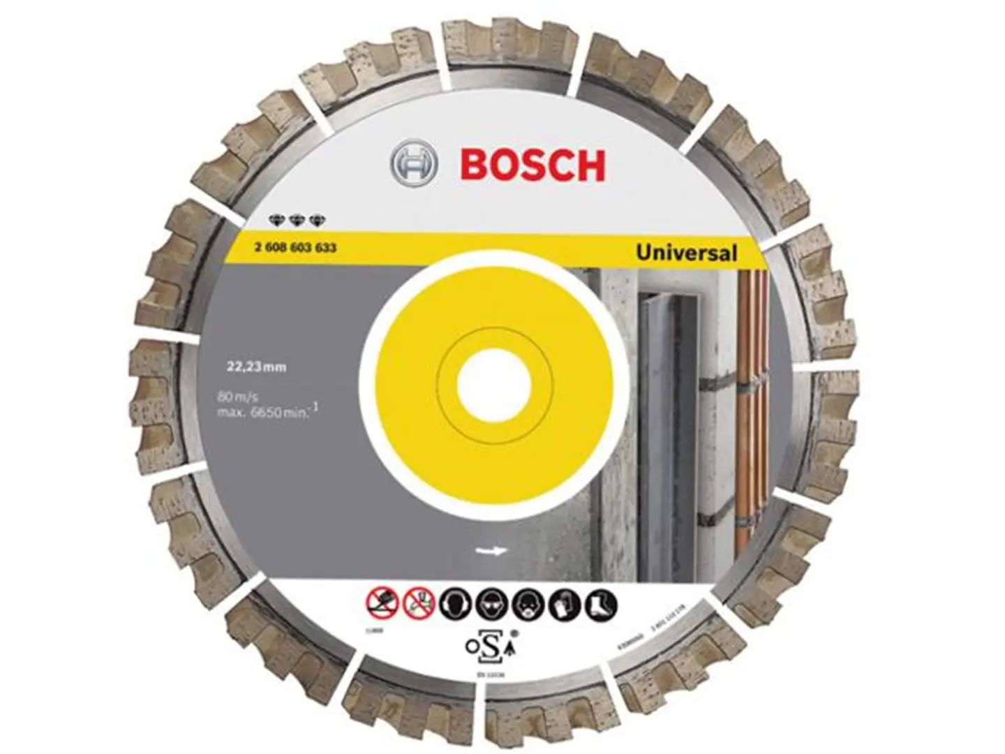 Diamanttrennscheibe 230mm Bosch Best for Universal