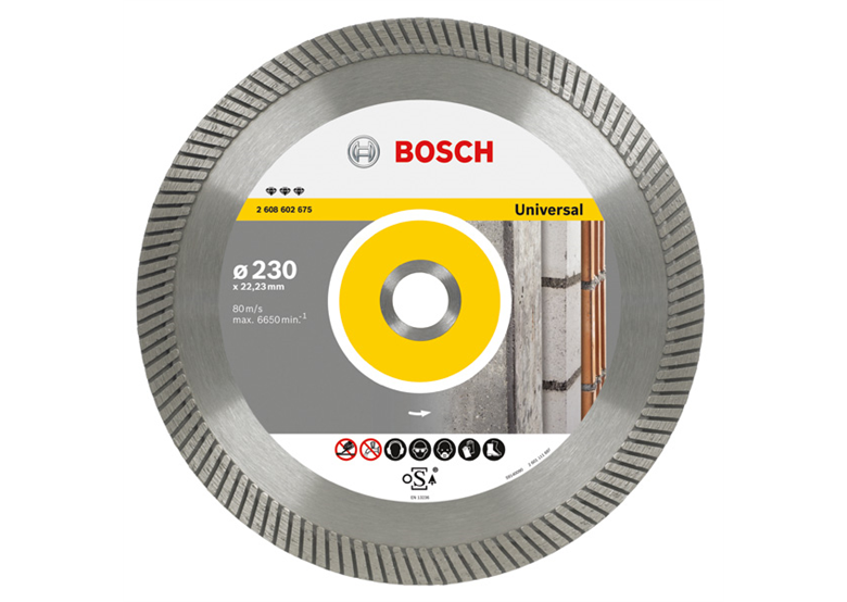 Diamanttrennscheibe  125mm Bosch Best for Universal Turbo