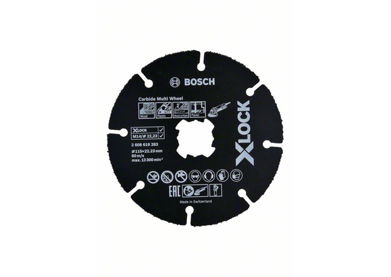 Trennscheibe X-Lock 115mm Bosch Carbide Multi Wheel
