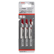 Sägeblatt für Plexiglas 3 Stk. T 102 BF Bosch Clean for PMMA