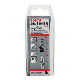 Stichsägeblatt T 101 BR Bosch Clean for Wood