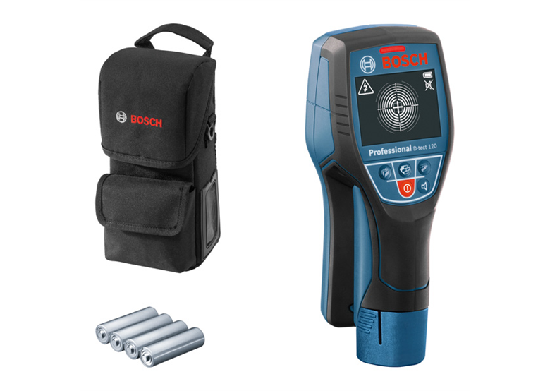 Detektor Bosch D-tect 120 4x1.5V LR6 (AA)