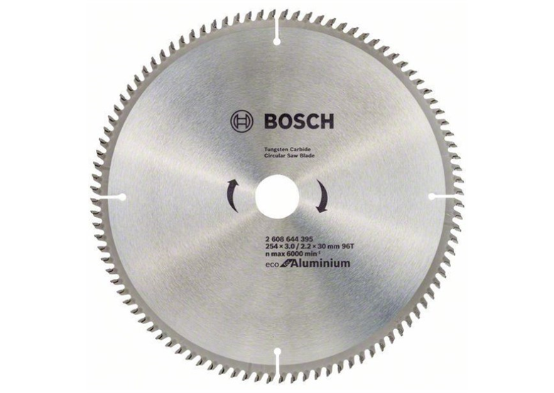 Kreissägeblatt für Aluminium 190x20mm T54 Bosch ECO Alu