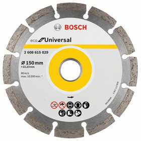 Diamanttrennscheibe  150x22,23mm 10 Stück Bosch ECO for Universal