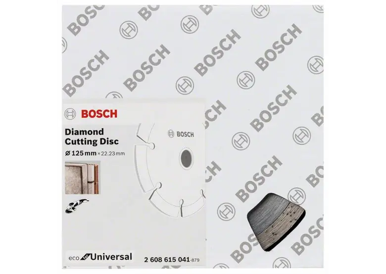 Diamanttrennscheibe 125mm Bosch Eco for Universal Segmented 