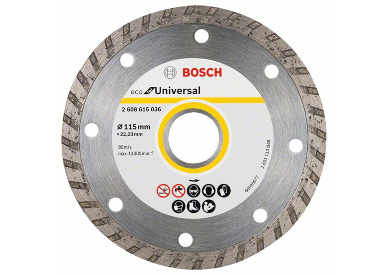Diamanttrennscheibe  125x22,23mm 10 Stück Bosch ECO for Universal Turbo