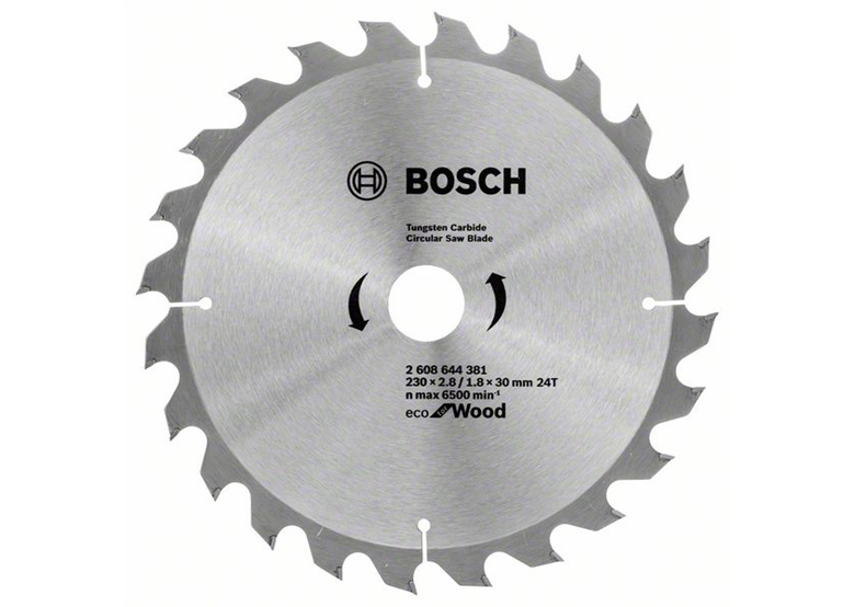 Kreissägeblatt 230x30mm T24 Bosch ECO for Wood