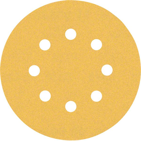Schleifpapier mit 8 Löchern 125mm, G 120, 5 Stk. Bosch EXPERT C470