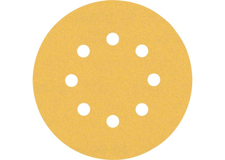 Schleifpapier mit 8 Löchern 125 mm, Körnung G 120, 50 St. Bosch EXPERT C470
