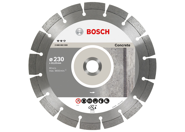 Diamanttrennscheibe  230mm Bosch Expert for Concrete
