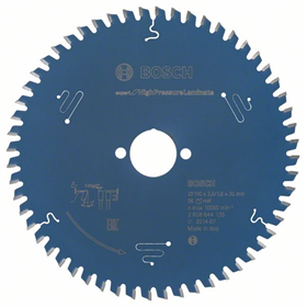 Kreissägeblatt 190x30mm T56 Bosch Expert for High Pressure Laminate