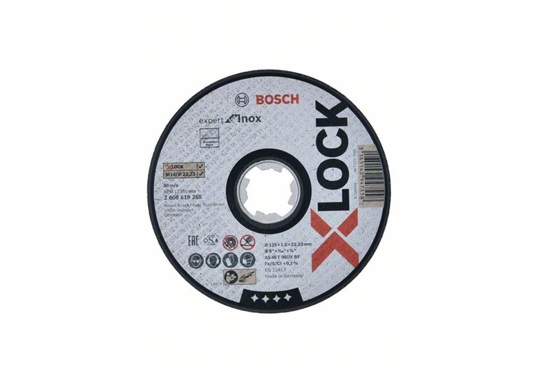 Trennscheibe X-Lock 125x22,23x1,6mm Bosch Expert for Inox