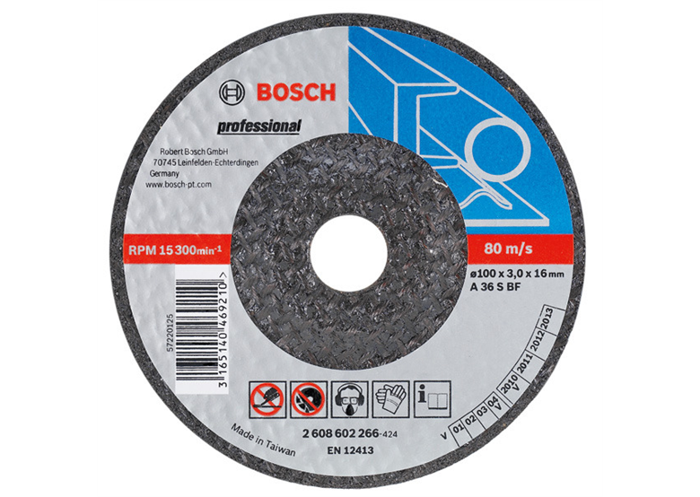 Schruppscheibe gekröpft für Metall A 30 T BF, 230 mm, 22,23 mm, 8 mm Bosch Expert for Metal