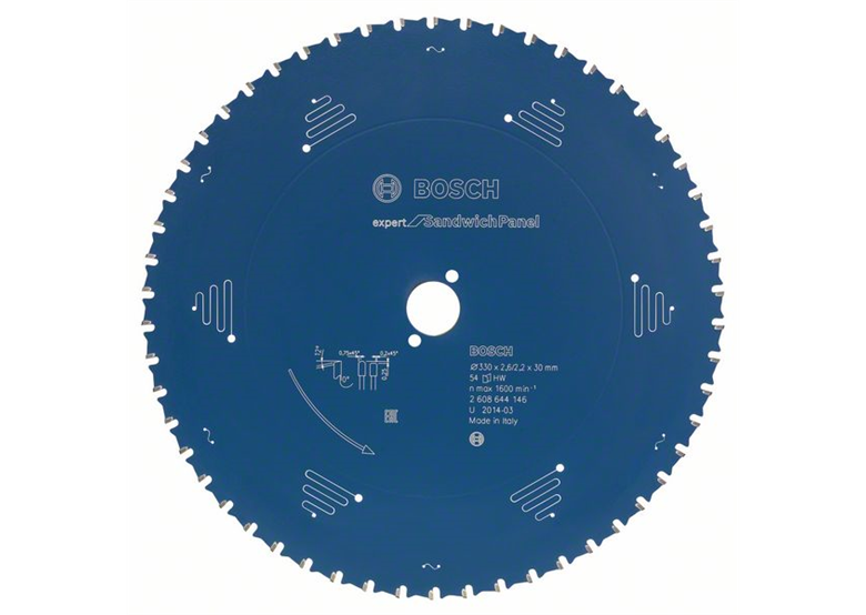 Kreissägeblatt Expert for Sandwich Panel 240x30mm T48 Bosch Expert for Sandwich Panel