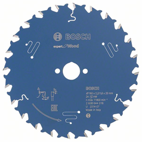 Kreissägeblatt 160x20x2,2mm T24 Bosch Expert for Wood